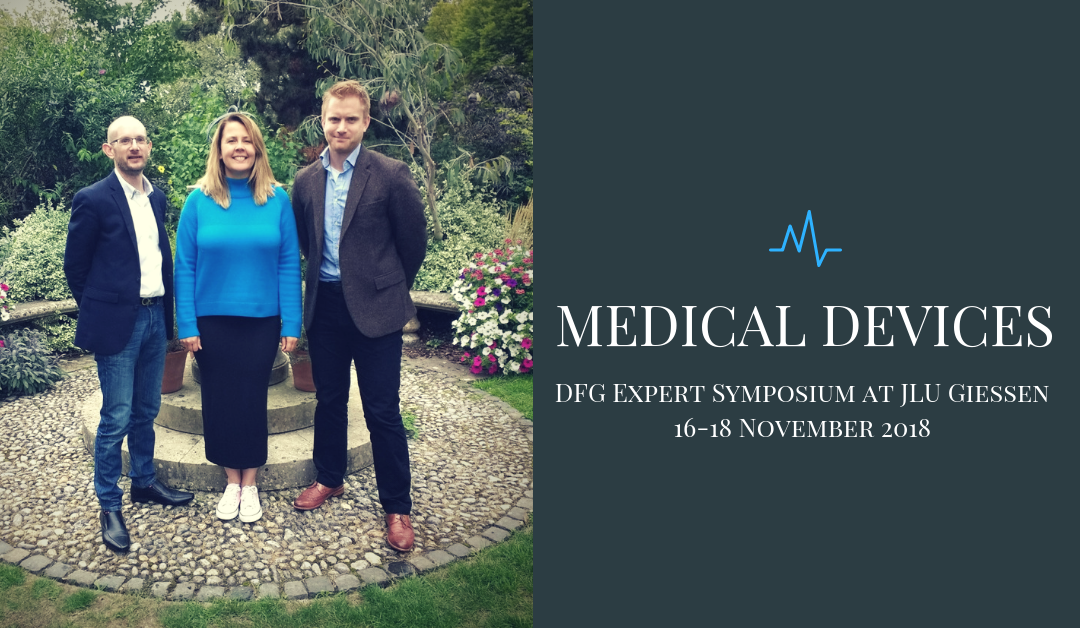 Ameliot co-hosts Medical Devices – DFG Expert Symposium at JLU Giessen